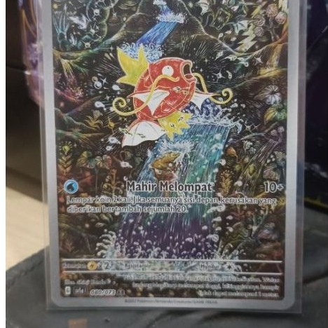 Pokemon SV1a Hantaman Triplet Indonesia Magikarp AR 080/073 Parallel Kartu Single Pokemon Card Games