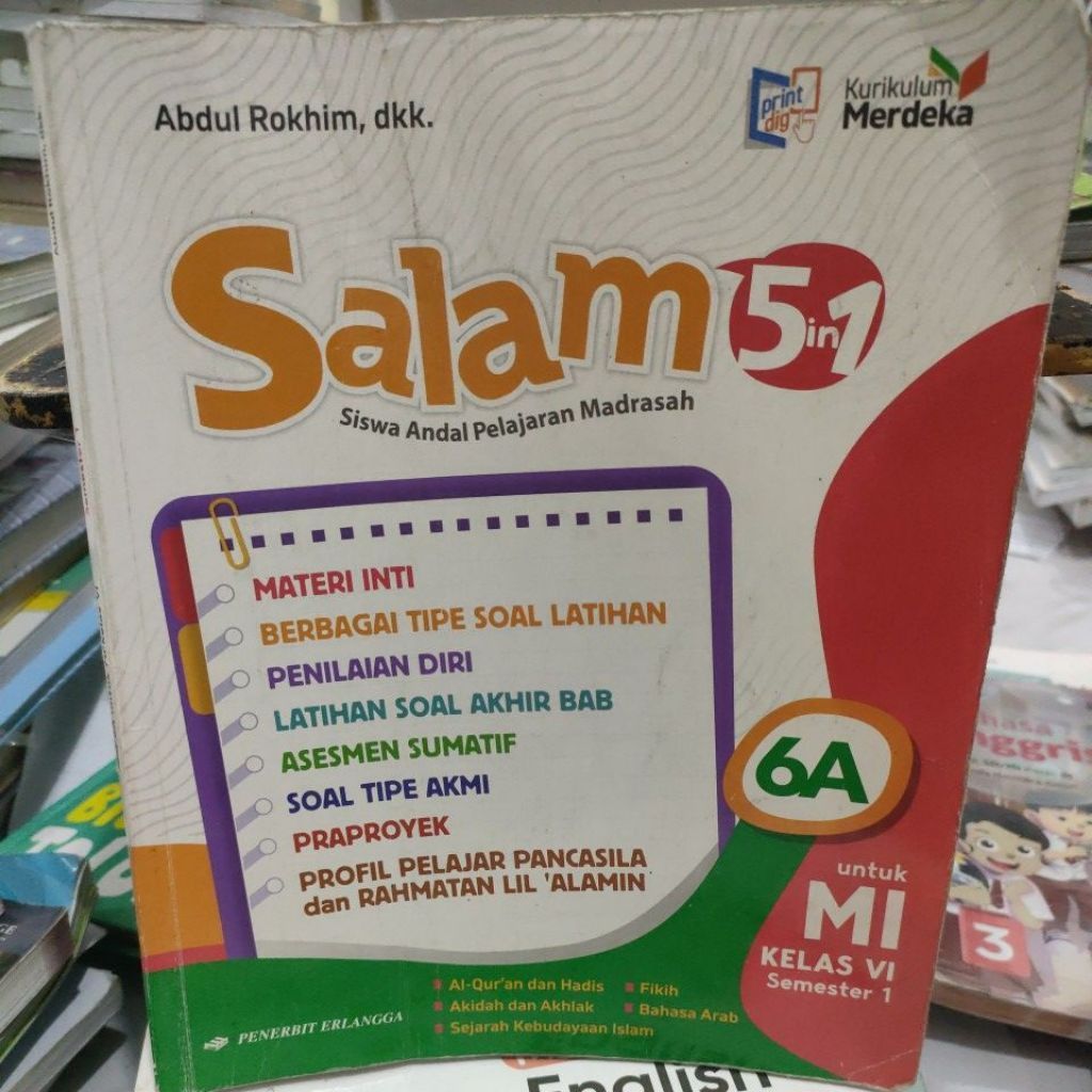 salam kelas 6 volume 6a semester 1 kurikulum merdeka