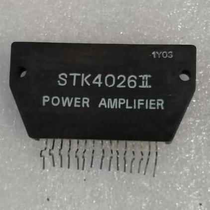 IC STK4026II STK 4026II 4026 II SANYO AF POWER AMPLIFIER - SPLIT POWER SUPPLY BYD79