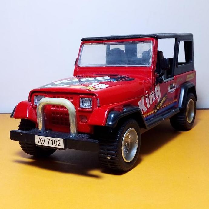 1:24 JEEP CJ7 DAN ATAU WRANGLER DIECAST SUNNYSIDE VINTAGE JIP CJ 7 NOT BBURAGO WELLY MAISTO BYD27
