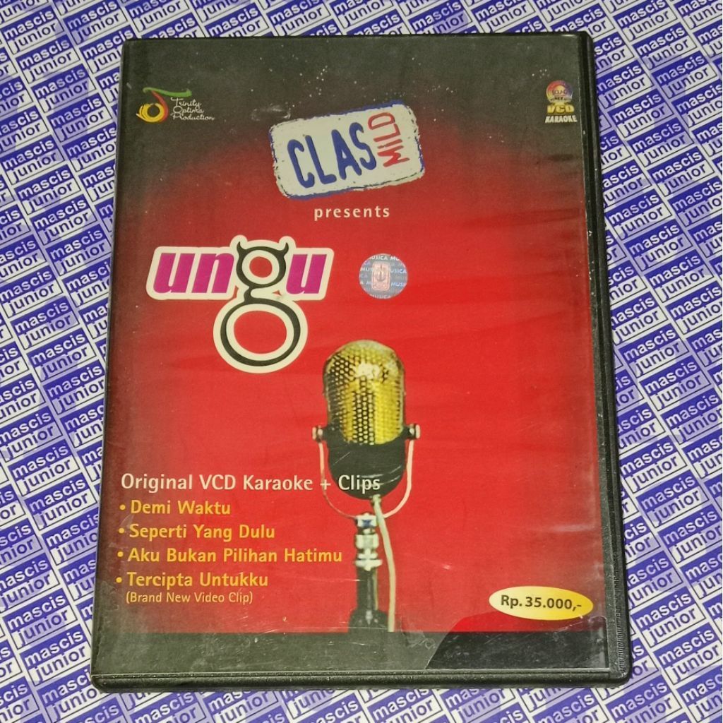 VCD Ungu - Original V CD Karaoke + Clips