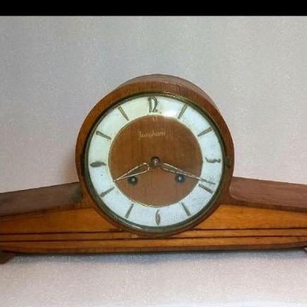 Jam Mantel Antik Vintage Junghans Desain Klasik dan Buatan Jerman
