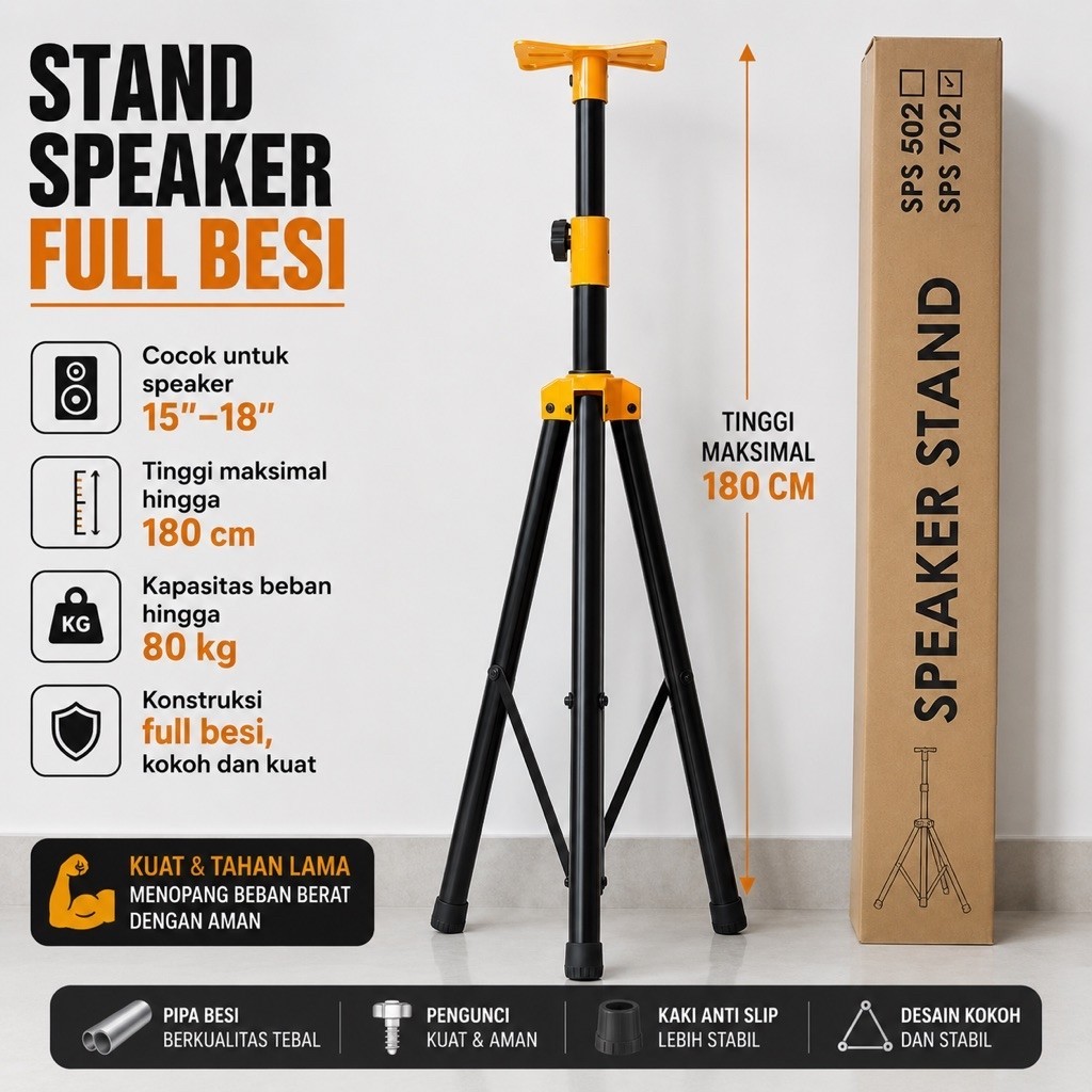 Stand Speaker Full Besi-Stand Speaker Sps 702