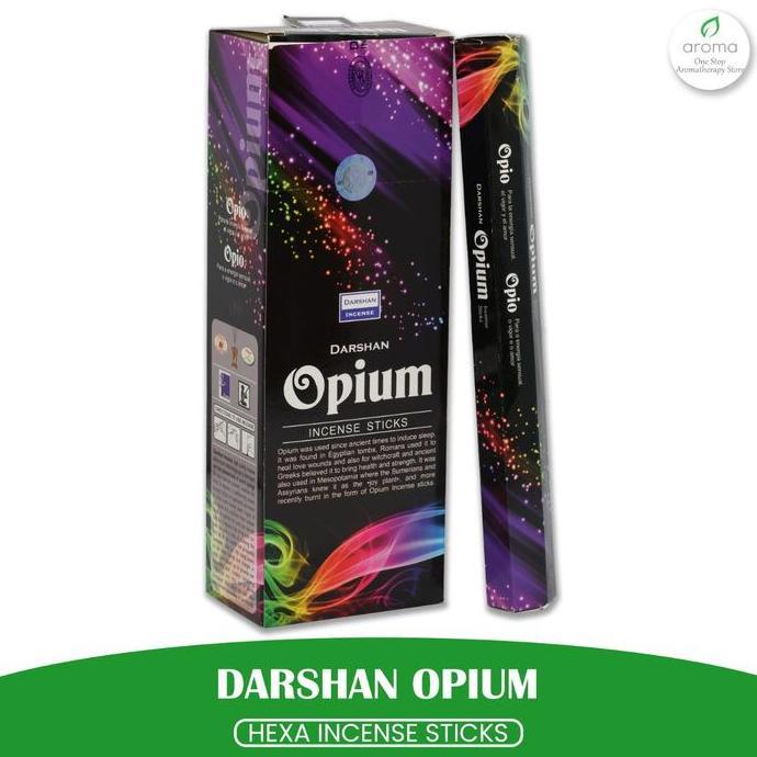 Dupa India Aromaterapi Hexa - Darshan Opium