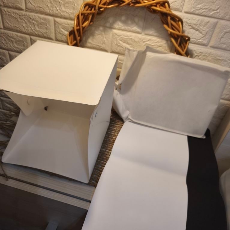 Mini Studio Box Foto Portable LED Light Box Studio Kotak Foto Produk
