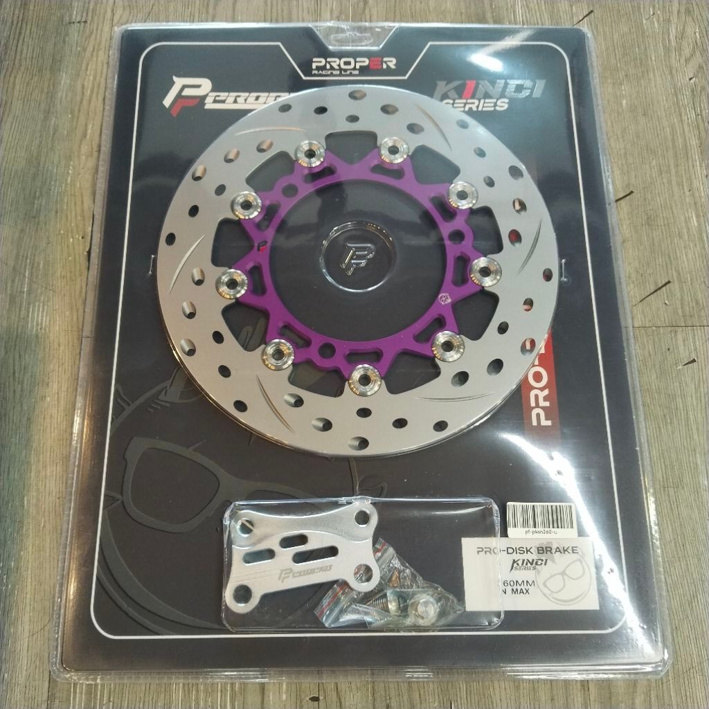 PROPER FITTING DISK BRAKE KINCI NMAX / AEROX 260MM