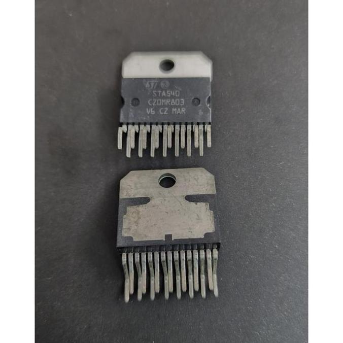 IC STA540 4X13W DUAL /QUAD POWER AMPLIFIER - 15 PIN BYD79