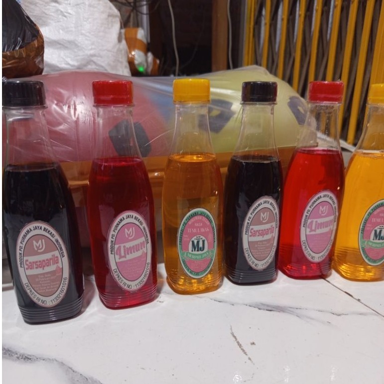 HM - Minuman segar temulawak limun dan sarsaparila 320 ML