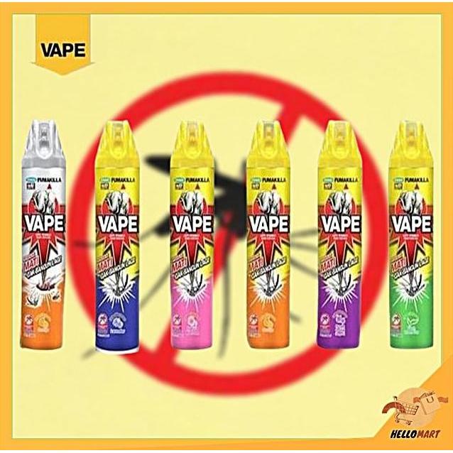 KLIOLANGPARA - ORIGINAL VAPE AEROSOL NYAMUK SPRAY 600ML / VAPE ANTI NYAMUK