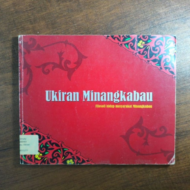 Ukiran Minangkabau: Filosofi Hidup Masyarakat Minangkabau