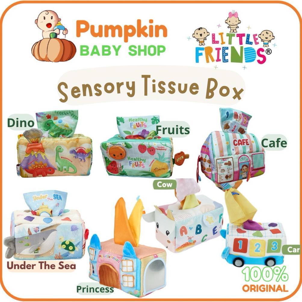 [AYNA] Little Friends Sensory Tissue Box - Mainan Sensory anak
