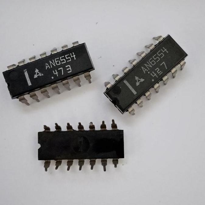 IC AN6554 QUADRUPLE OPERATIONAL AMPLIFIER DENGAN PHASE COMPENSATION CIRCUIT BYD79