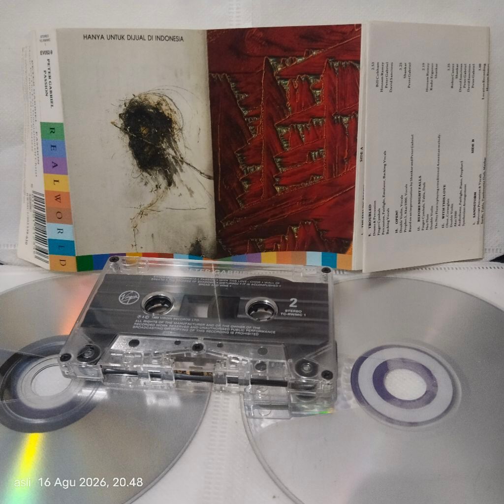 kaset pita Peter gabriel _ Realworld