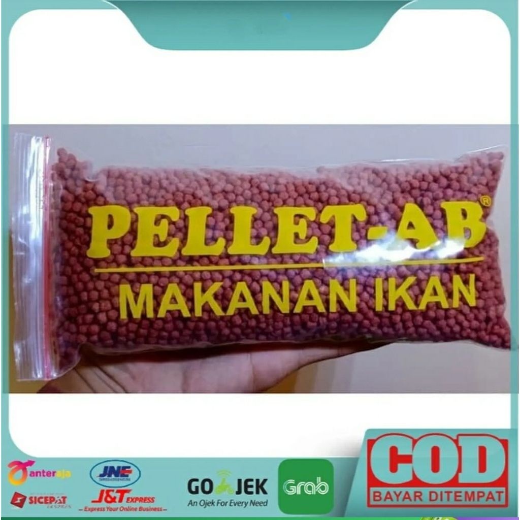Makanan Ikan Pelet 5MM Koki Koi Lele Warna Merah 5MM Ukuran Pelet Ab