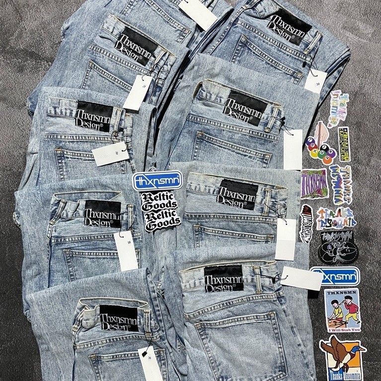 DENIM GINNA OG BASIC BLUE THANKSINSOMNIA