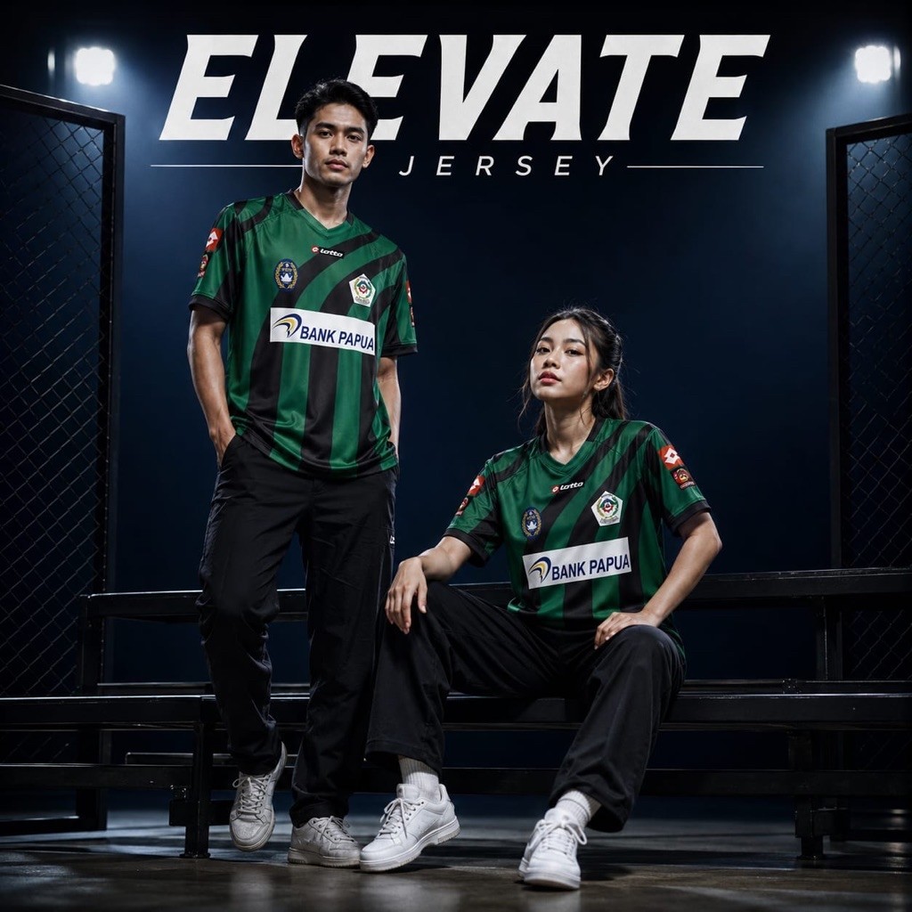 Jersey Persiwa wamena full printing bahan dryfit gratis nama dan no punggung