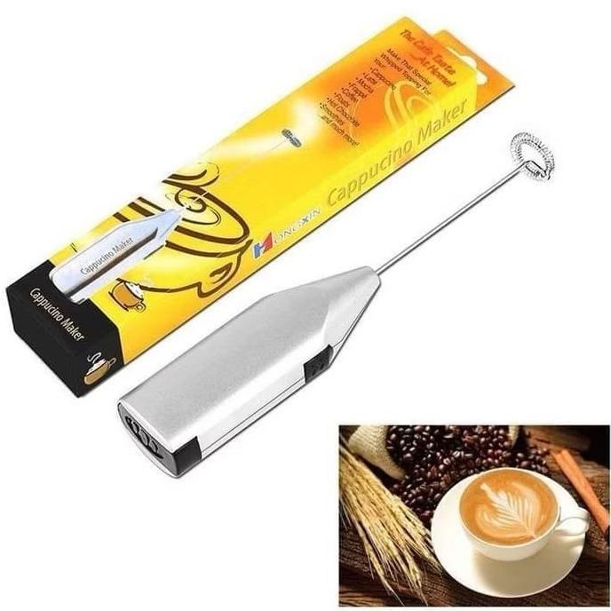 TSP Fast Milk Former pembuih susu Cappuccino Stainless Steel Whisk