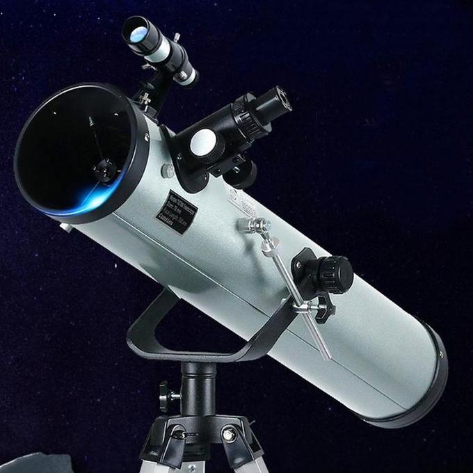 Teropong Bintang Eyebre Astronomical Telescope Reflector 700/76mm