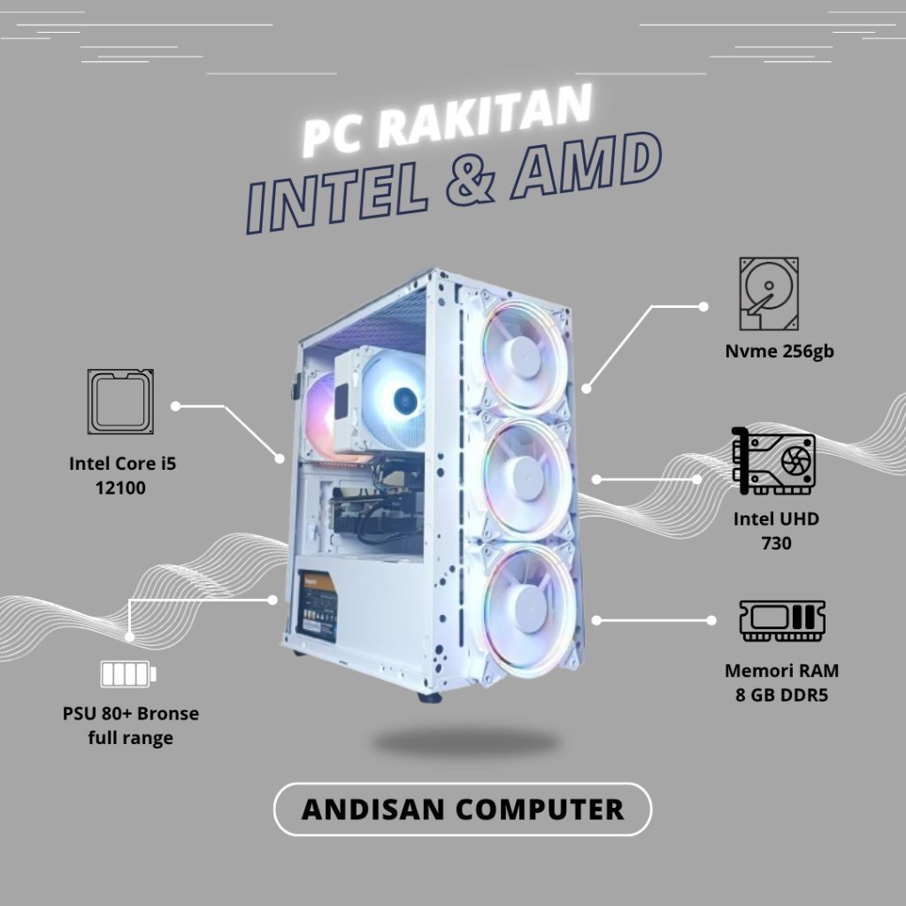 PC Rakitan Intel i5 10400f