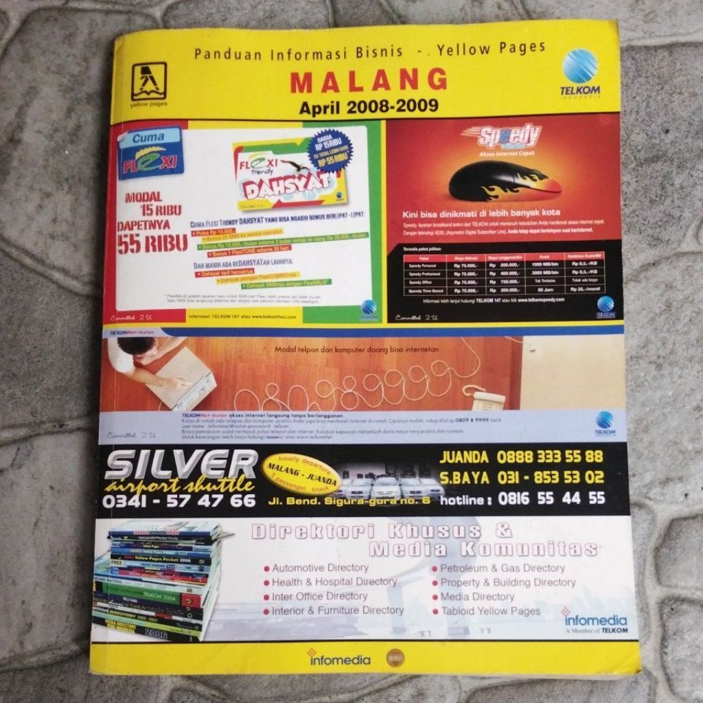 YELLOW PAGES MALANG APRIL 2008 2009
