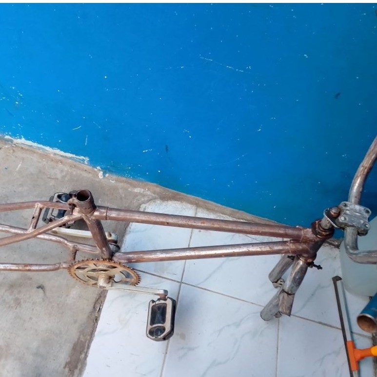 frame BMX old school ukuran 20.