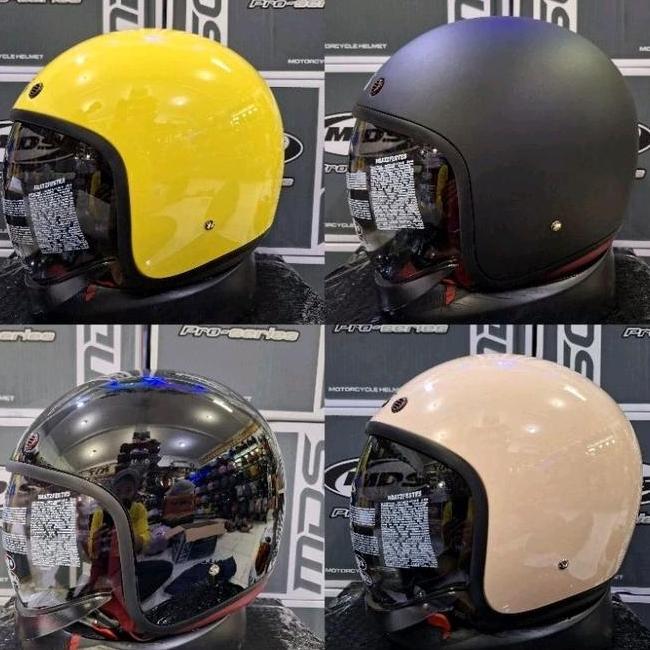 Helm Mds Magnum Retro Classic Motorcycle Mds Magnum