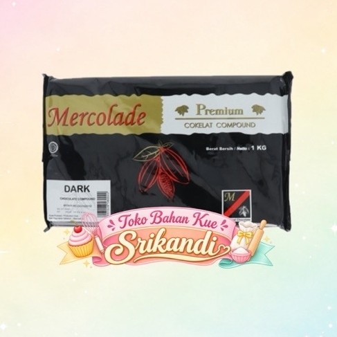 Mercolade Dark Compound 1kg/ Mercolade Premium Dark Compound 1kg