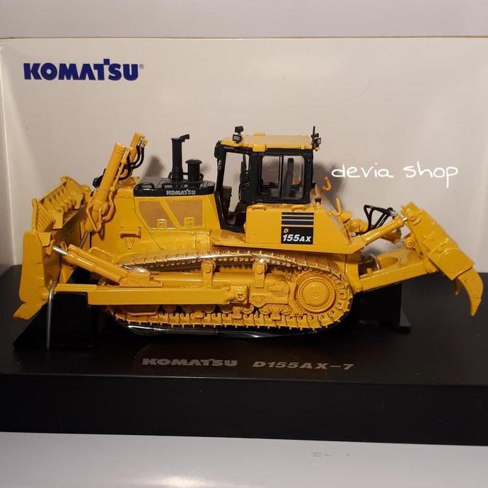 Miniatur Diecast Alat Berat Dozer Komatsu D155ax