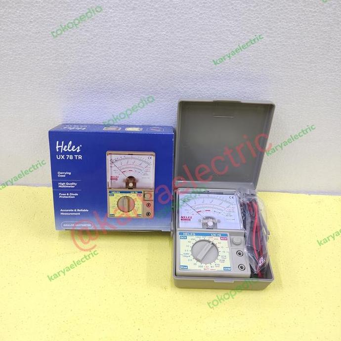 Multitester / Multimeter Heles Ux 78 Tr Original