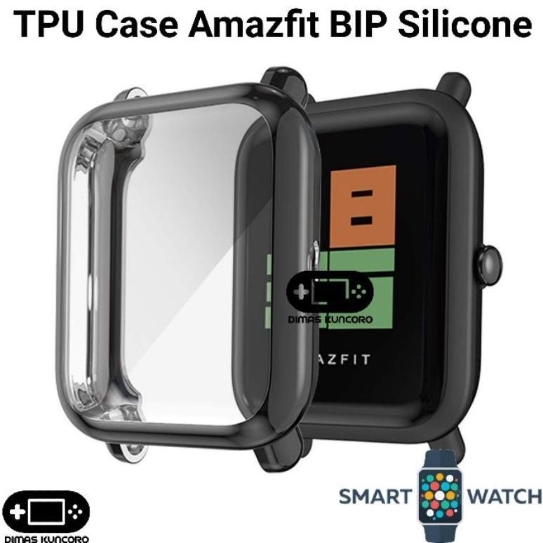 TPU Case Amazfit BIP silicone silikon soft lite youth bip u 1s s pop pro gts 2 mini cover casing bum