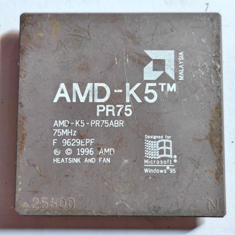 prosesor keramik AMD-K5 bahan leburan per pcs