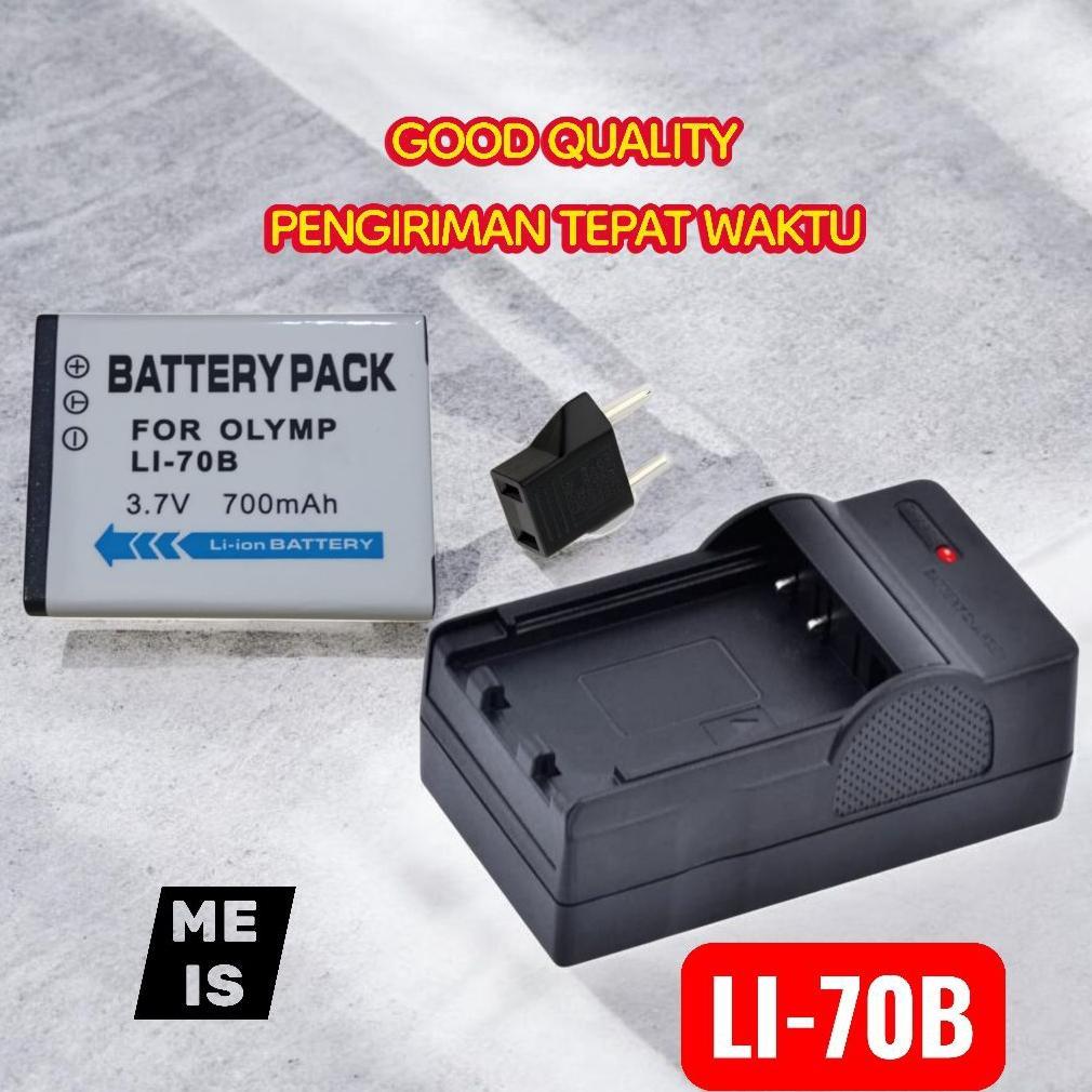 Baterai & Charger Olympus VG110 VG120 VG130 VG140 VG145 VG150 VG160 - Batre Casan Baterai