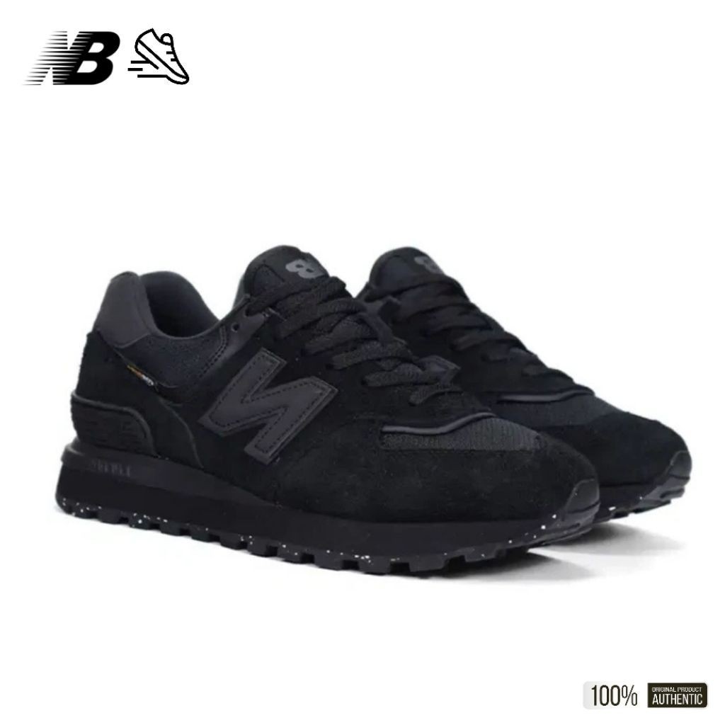 Sepatu New  Balance 574 Legacy Cordura Black Original
