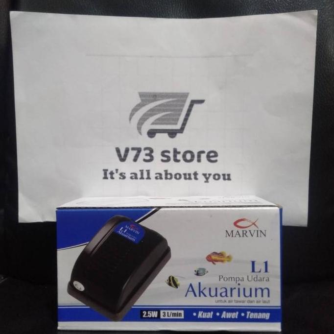 Arwana- L1 Marvin Airpump 2.5 Tt Aerator 1 Lubang Aerator Aquarium
