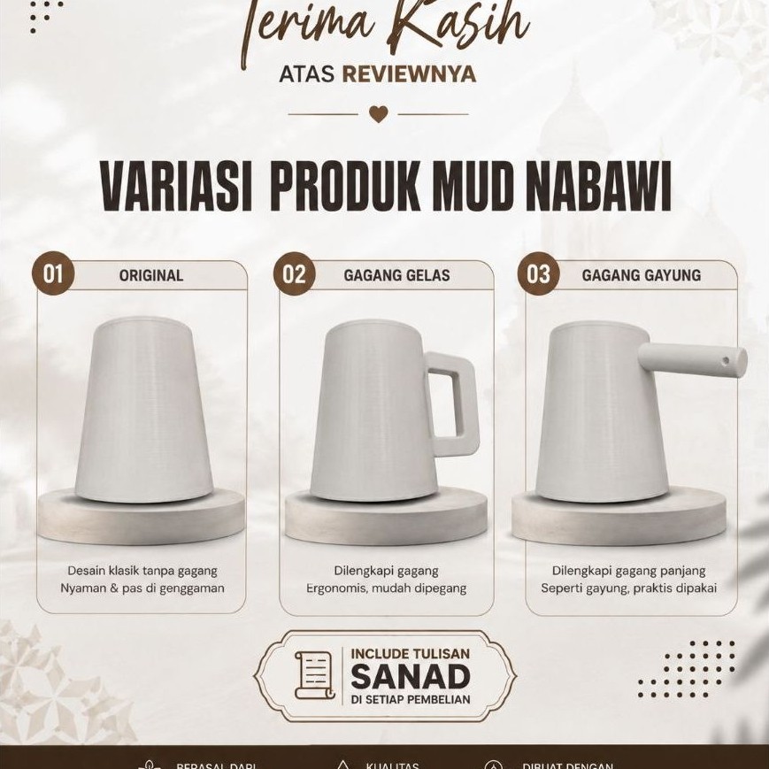 Mud Nabawi Takaran Zakat Fitri