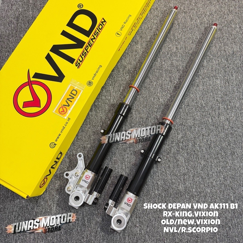 SHOCK DEPAN VND AK111 Rxking RX-King New VIXION OLD VIXON NEW NVL/R SCORPIO  VND Shockbreaker Depan 