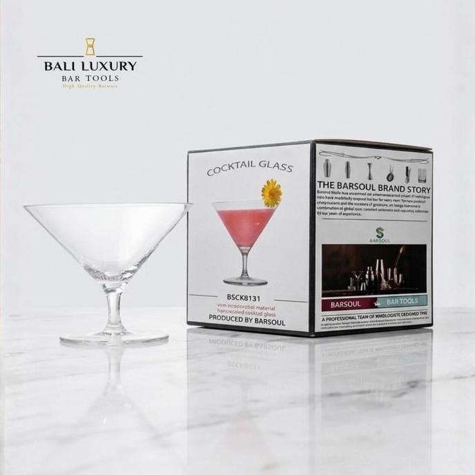 :<:<:<:<] Bali Luxury | Artesian Cocktail Glass Senkaku 160 ml - Premium Crystal Glass