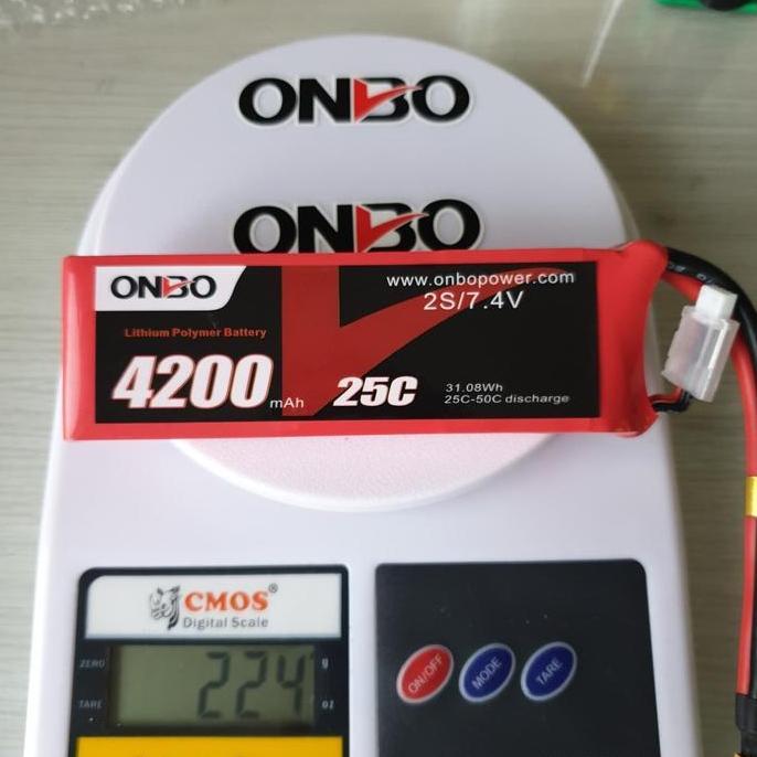 Lipo 2S 7.4V 4200Mah 25-50C Onbo Power