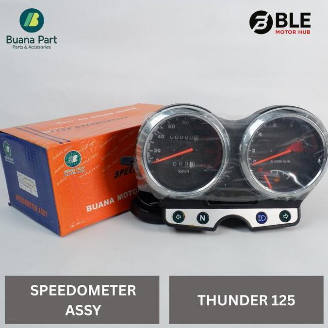 TERMURAH - Buana Part Spidometer Komplit Suzuki Thunder 125  | Speedometer | BLE Motor Hub