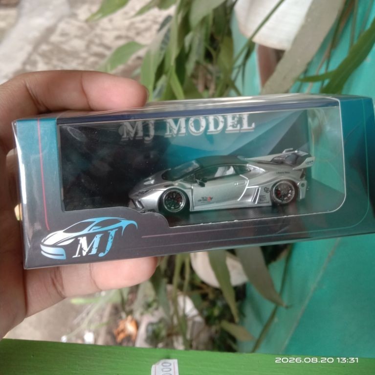 MJ MODEL LB LAMBORGHINI SILVER