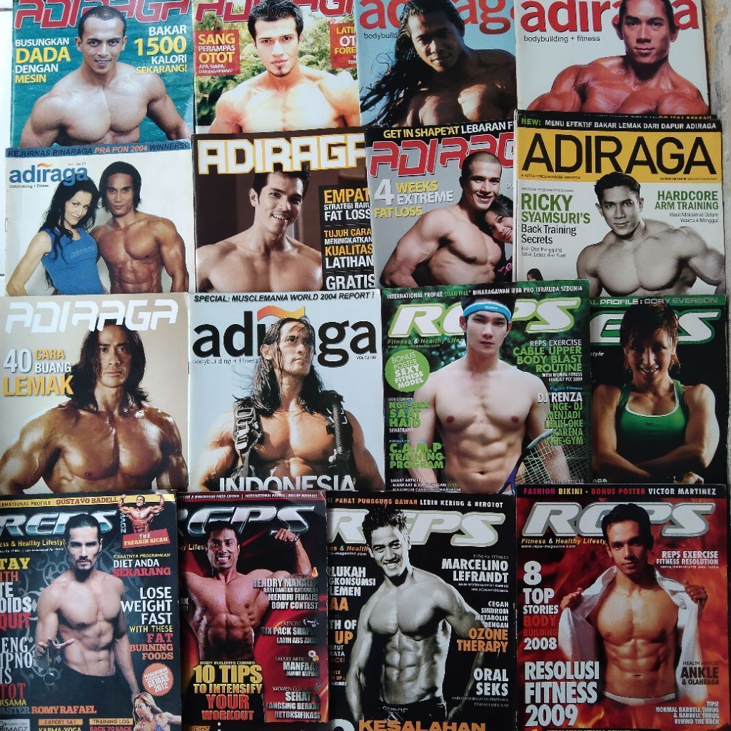 Majalah Olahraga Fitness ADIRAGA & REPS Fitness & Healthy Lifestyle