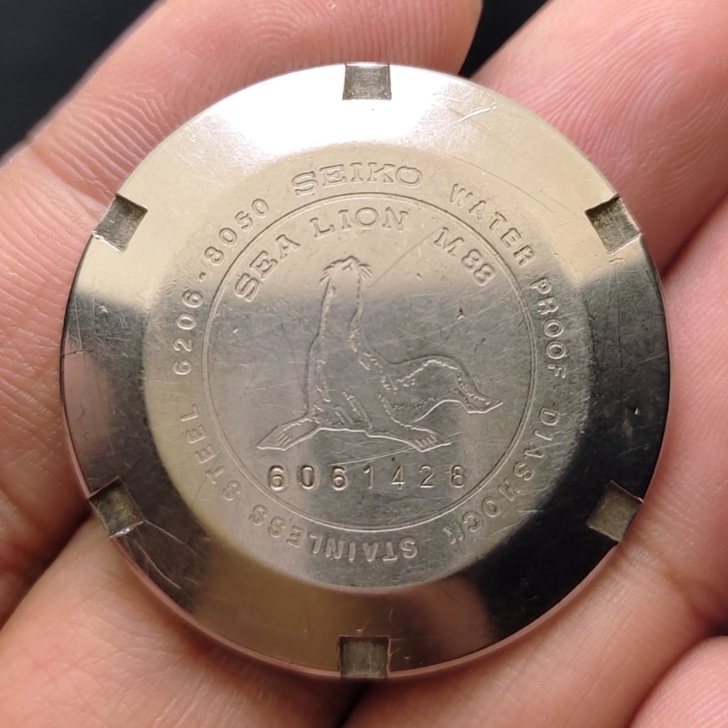 Backcase tutup casing - ORIGINAL SEIKO SEA LION
