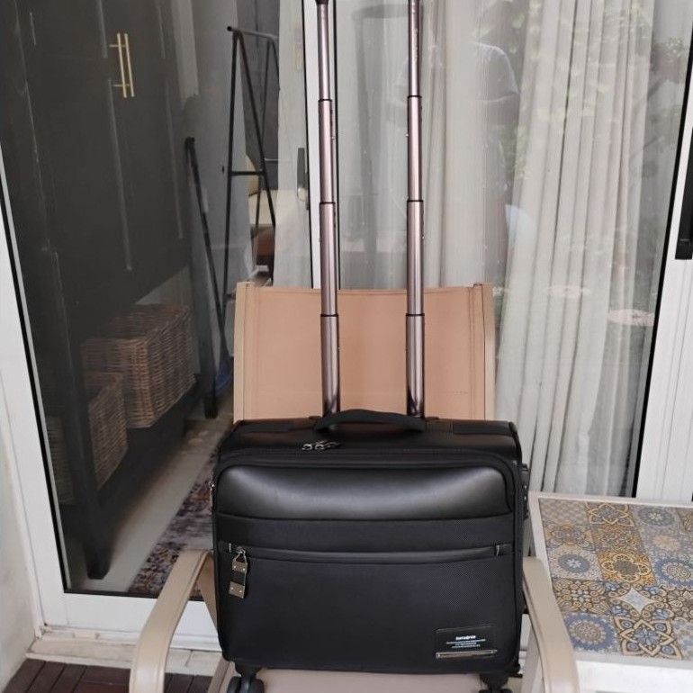 koper samsonite vestor rolling tote cabin original