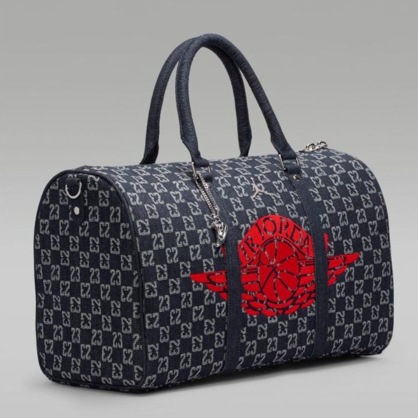 Jordan Monogram Duffel Denim