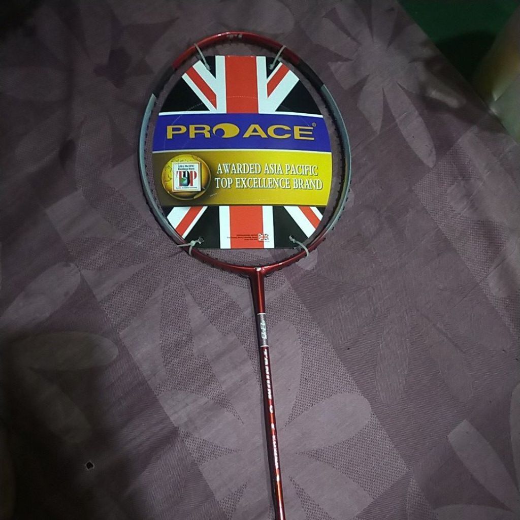 Raket badminton Pro Ace Ti Titanium 9 raket saja