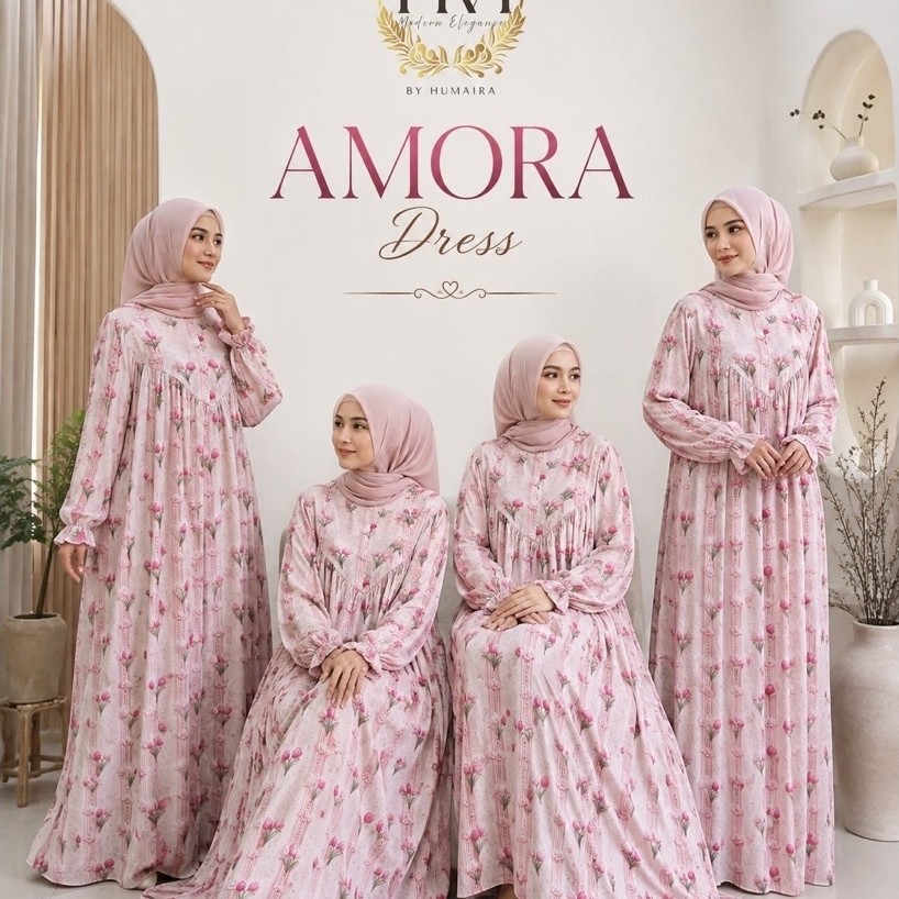 AMORA Dress - Gamis Umroh