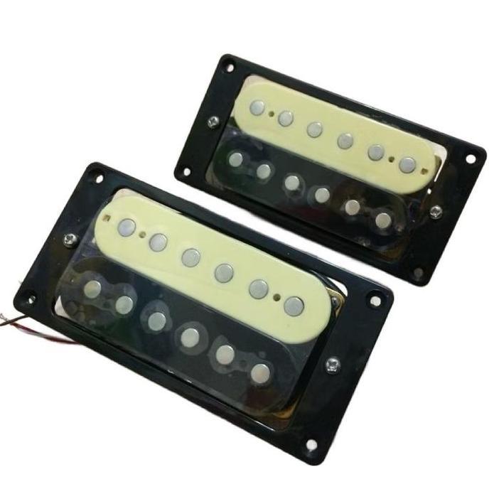 Pickup / Spull Gitar Humbucker Zebra Neck Dan Bridge Pickup