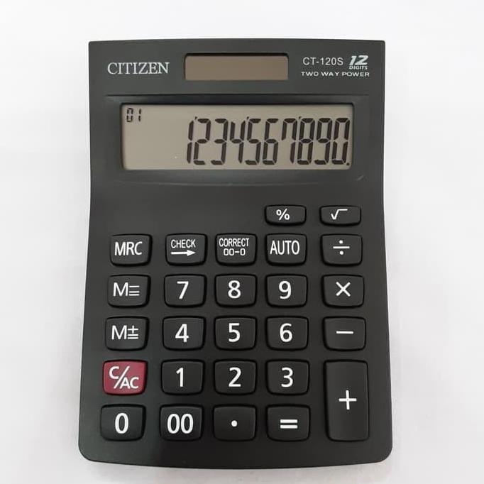 KALKULATOR CITIZEN CT120 S CALCULATOR 12 Digit CT-120S