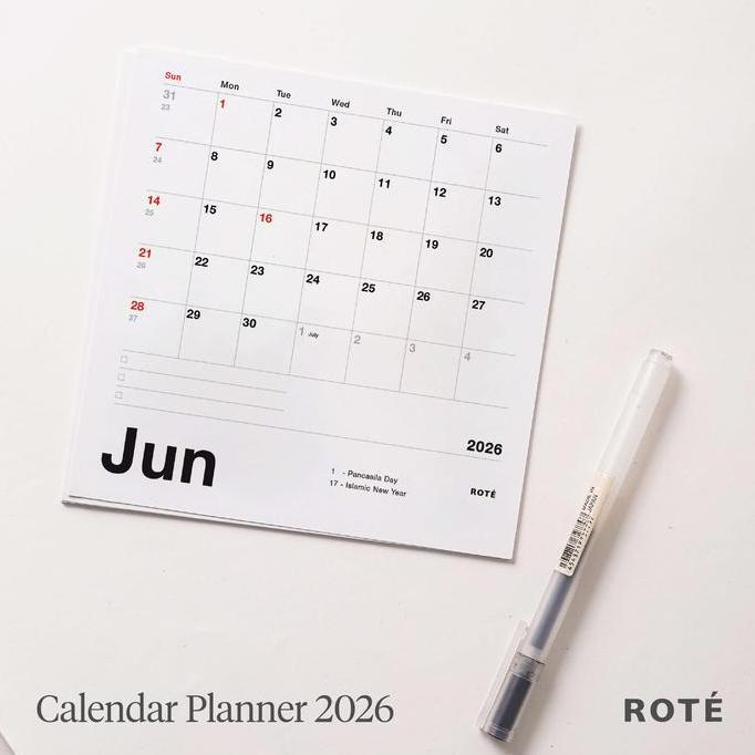 Kalender meja aesthetic kalender duduk kalender planner