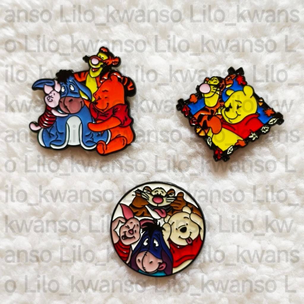 Enamel Pin Karakter Winnie the Pooh